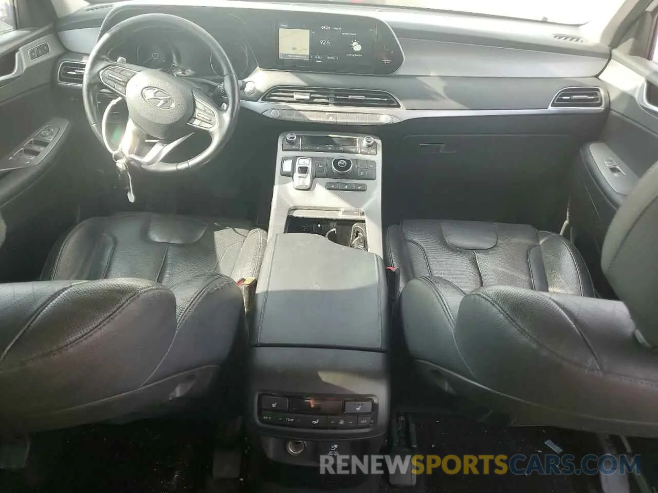 8 fotografías del automóvil dañado KM8R44HE1LU083658 HYUNDAI PALISADE 2020
