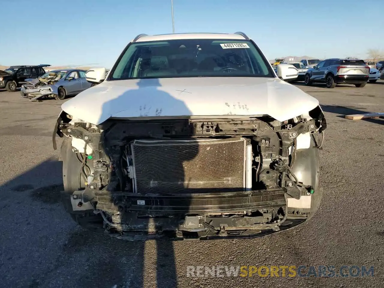 5 fotografías del automóvil dañado KM8R44HE2LU075049 HYUNDAI PALISADE 2020