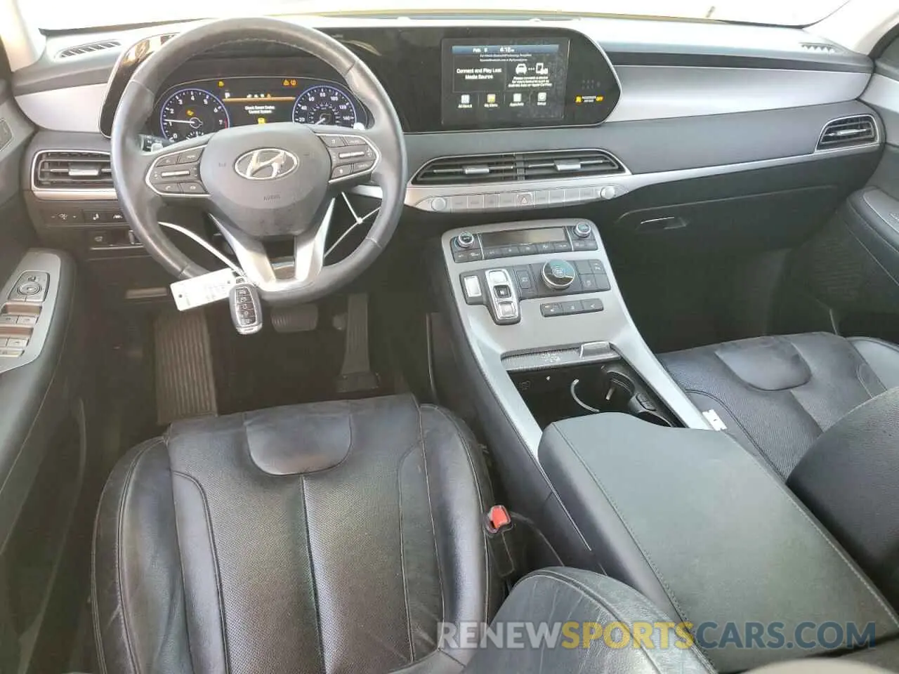 8 fotografías del automóvil dañado KM8R44HE2LU075049 HYUNDAI PALISADE 2020