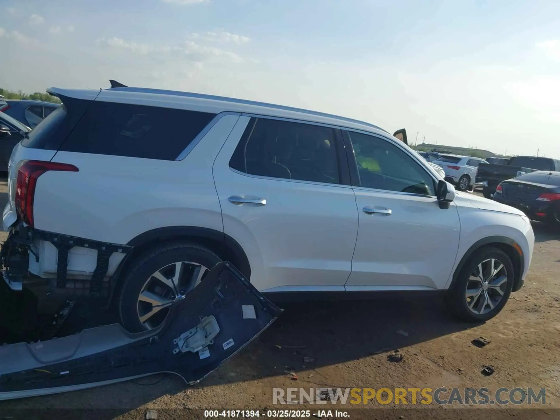 14 fotografías del automóvil dañado KM8R44HE2LU168797 HYUNDAI PALISADE 2020