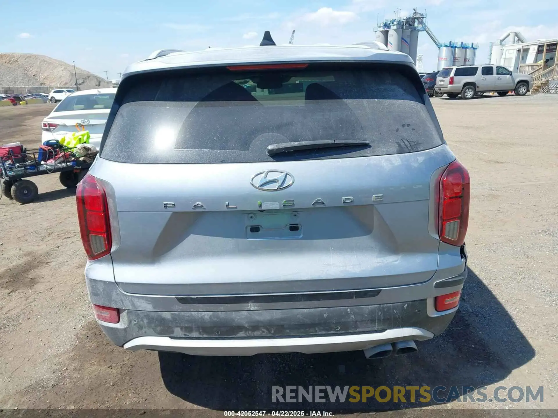 16 fotografías del automóvil dañado KM8R44HE5LU089060 HYUNDAI PALISADE 2020