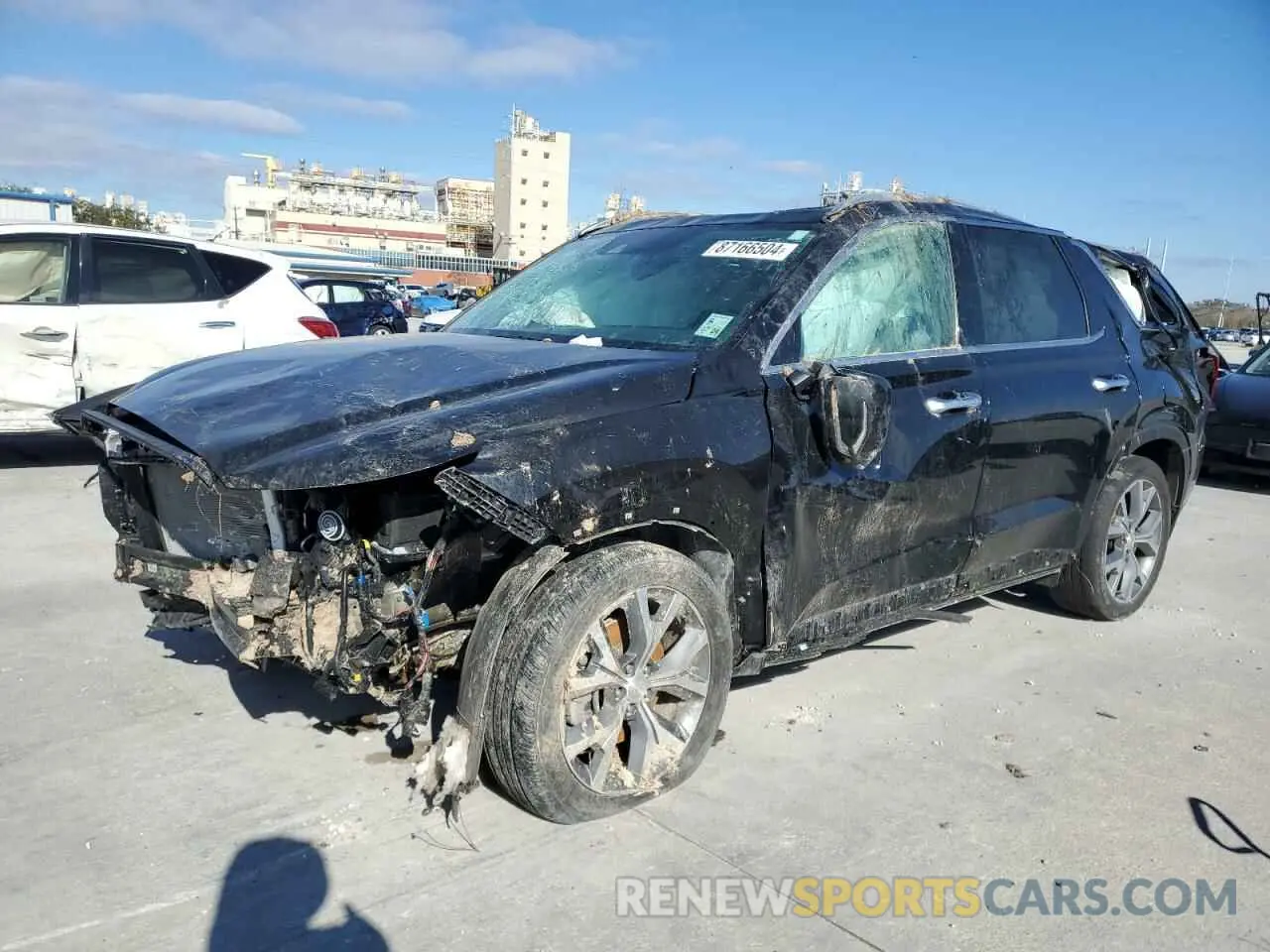 1 fotografías del automóvil dañado KM8R44HE7LU134239 HYUNDAI PALISADE 2020
