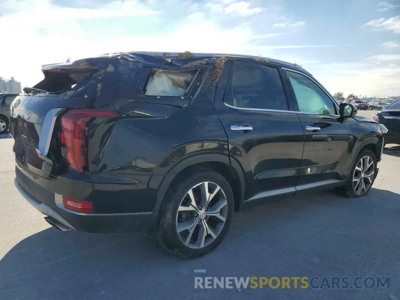 3 fotografías del automóvil dañado KM8R44HE7LU134239 HYUNDAI PALISADE 2020