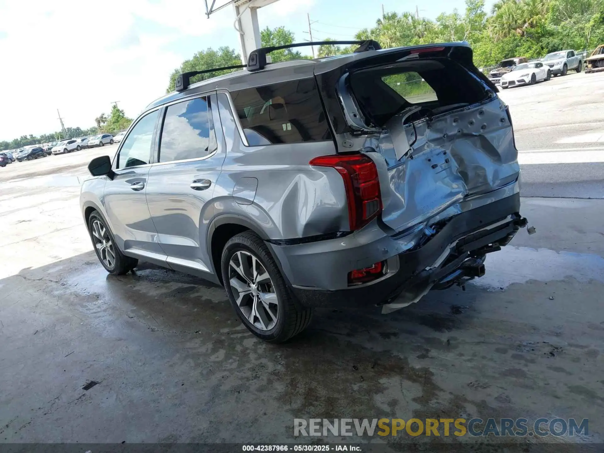 3 fotografías del automóvil dañado KM8R44HE8LU171218 HYUNDAI PALISADE 2020