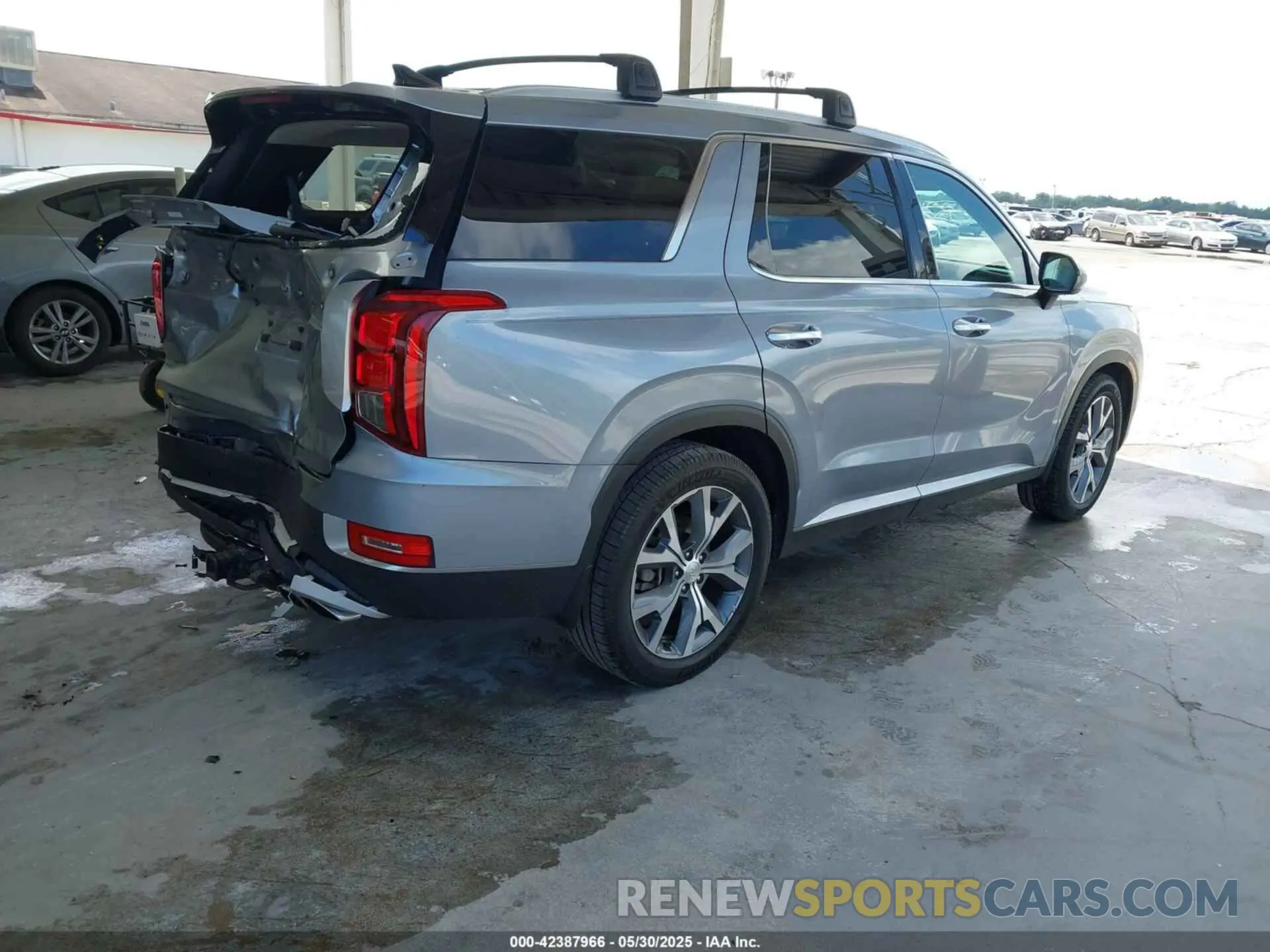 4 fotografías del automóvil dañado KM8R44HE8LU171218 HYUNDAI PALISADE 2020