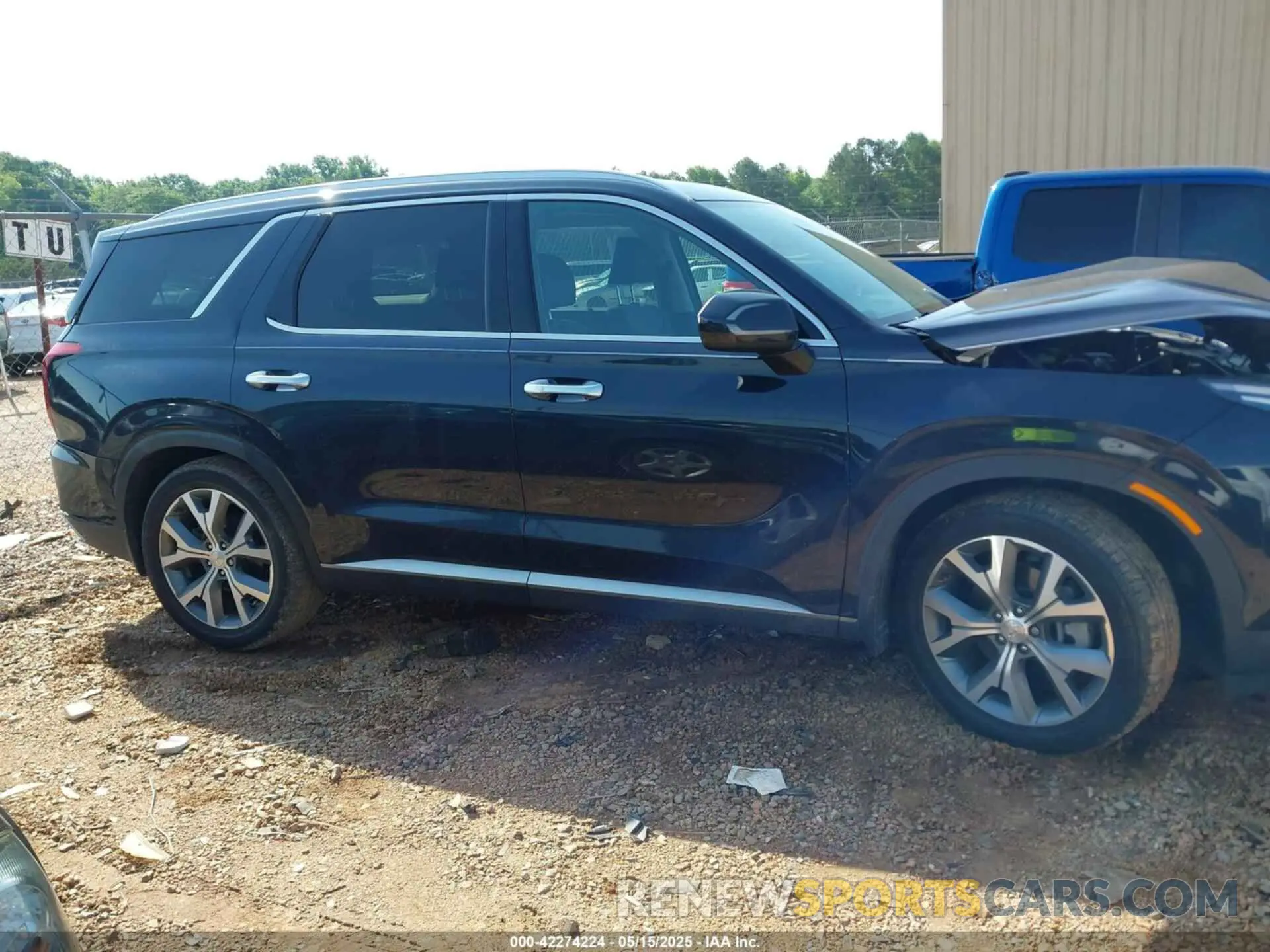 13 fotografías del automóvil dañado KM8R44HE9LU114932 HYUNDAI PALISADE 2020