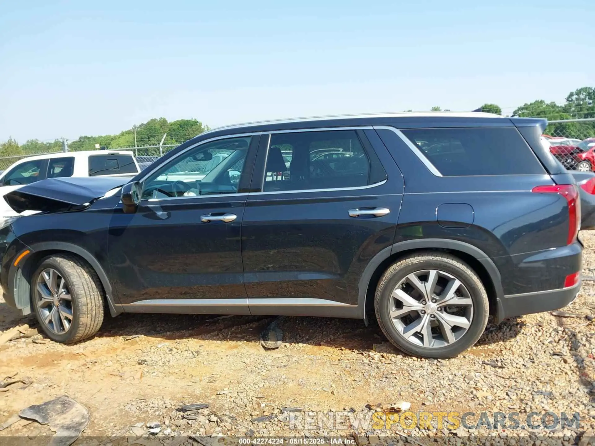 14 fotografías del automóvil dañado KM8R44HE9LU114932 HYUNDAI PALISADE 2020