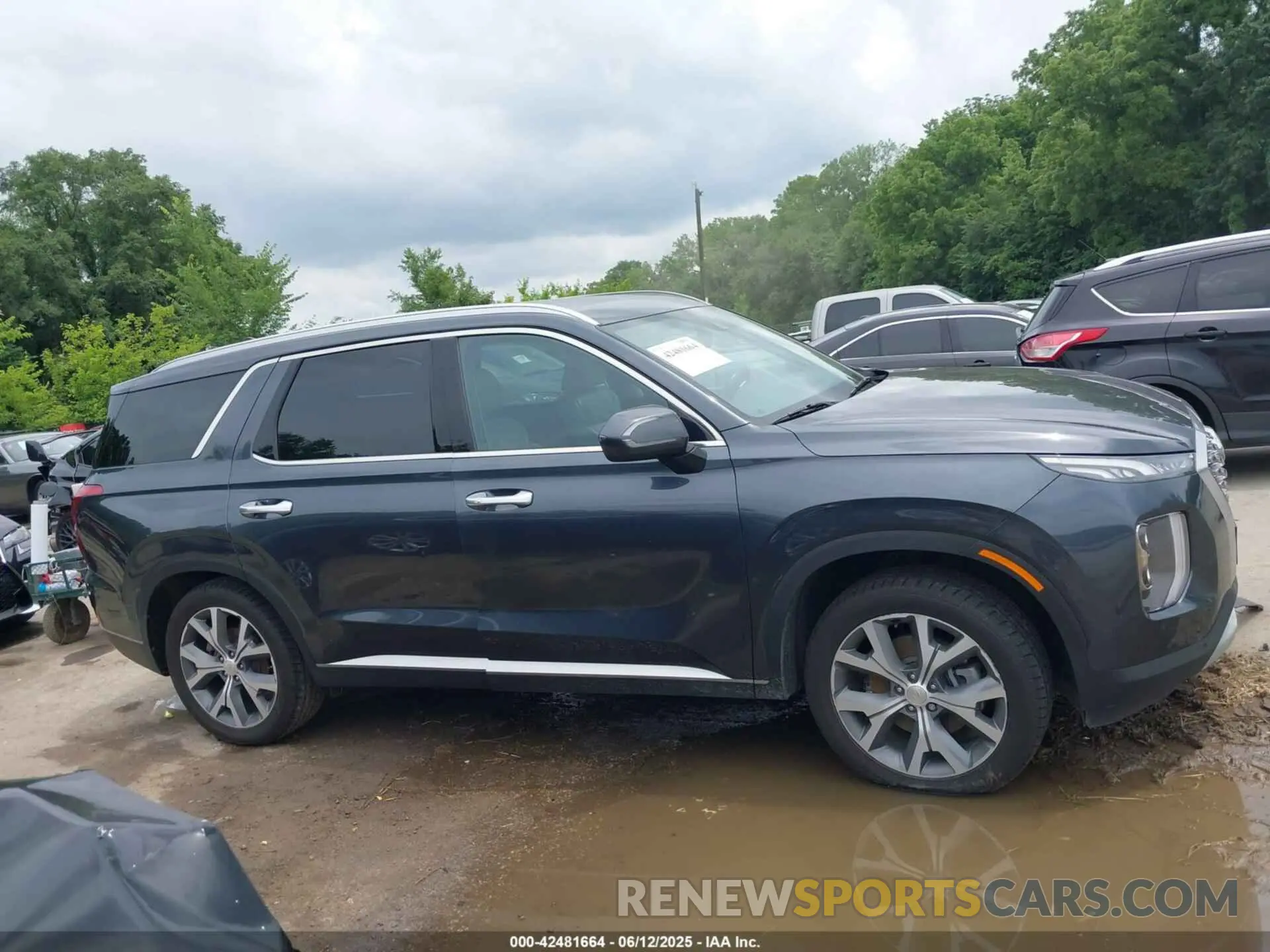 13 fotografías del automóvil dañado KM8R4DHE0LU091430 HYUNDAI PALISADE 2020
