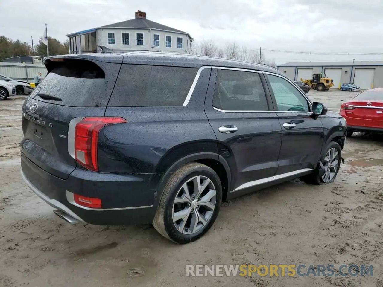 3 fotografías del automóvil dañado KM8R4DHE0LU126628 HYUNDAI PALISADE 2020