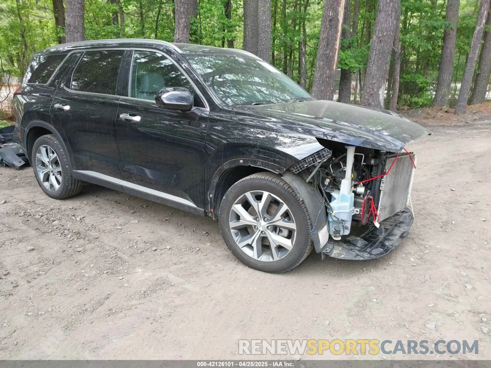 1 fotografías del automóvil dañado KM8R4DHE3LU079126 HYUNDAI PALISADE 2020