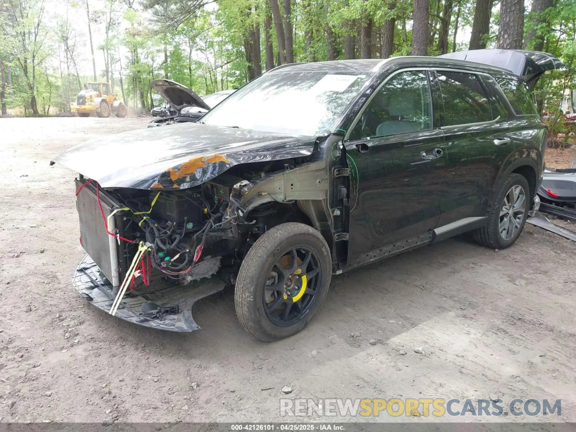 2 fotografías del automóvil dañado KM8R4DHE3LU079126 HYUNDAI PALISADE 2020