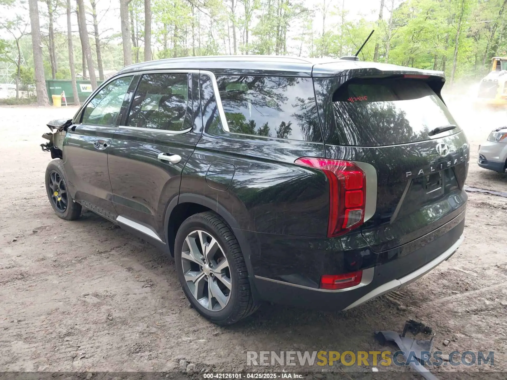 3 fotografías del automóvil dañado KM8R4DHE3LU079126 HYUNDAI PALISADE 2020