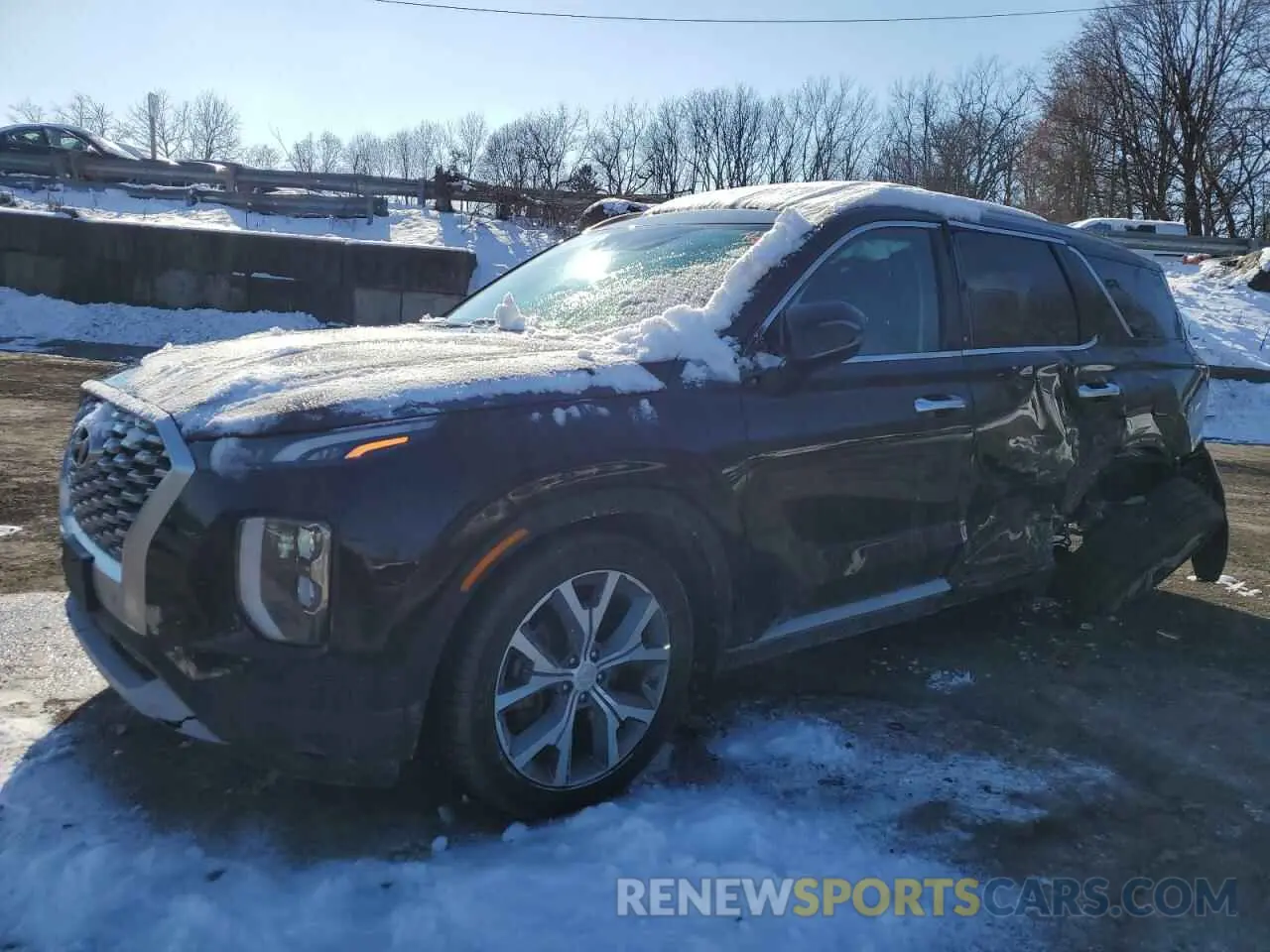 1 fotografías del automóvil dañado KM8R4DHE3LU106129 HYUNDAI PALISADE 2020