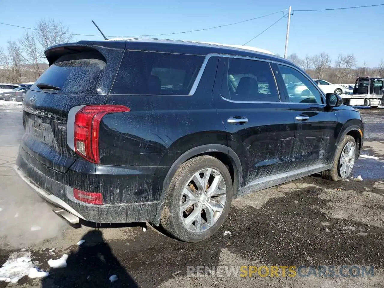 3 fotografías del automóvil dañado KM8R4DHE3LU106129 HYUNDAI PALISADE 2020