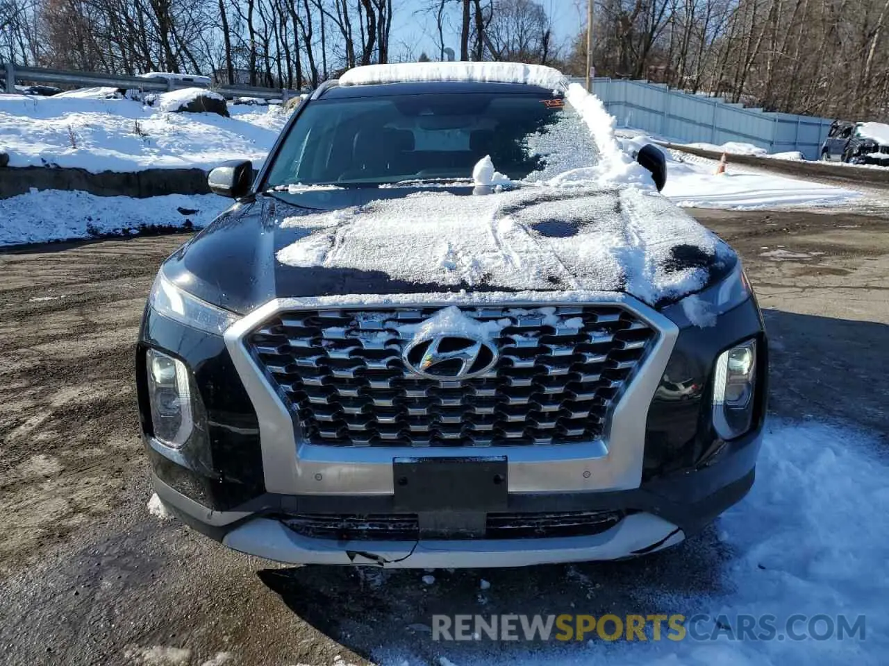 5 fotografías del automóvil dañado KM8R4DHE3LU106129 HYUNDAI PALISADE 2020