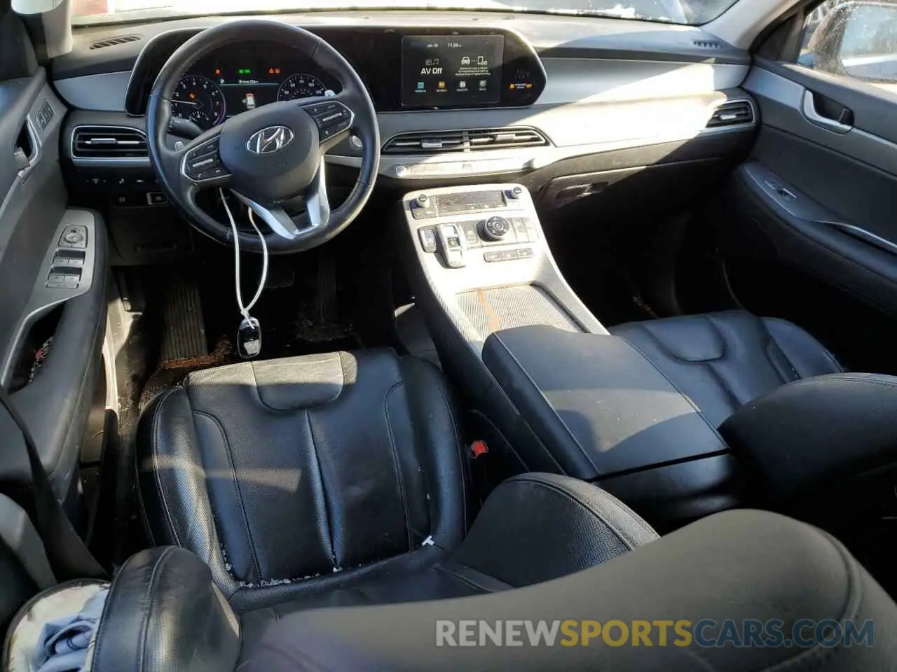 8 fotografías del automóvil dañado KM8R4DHE3LU106129 HYUNDAI PALISADE 2020