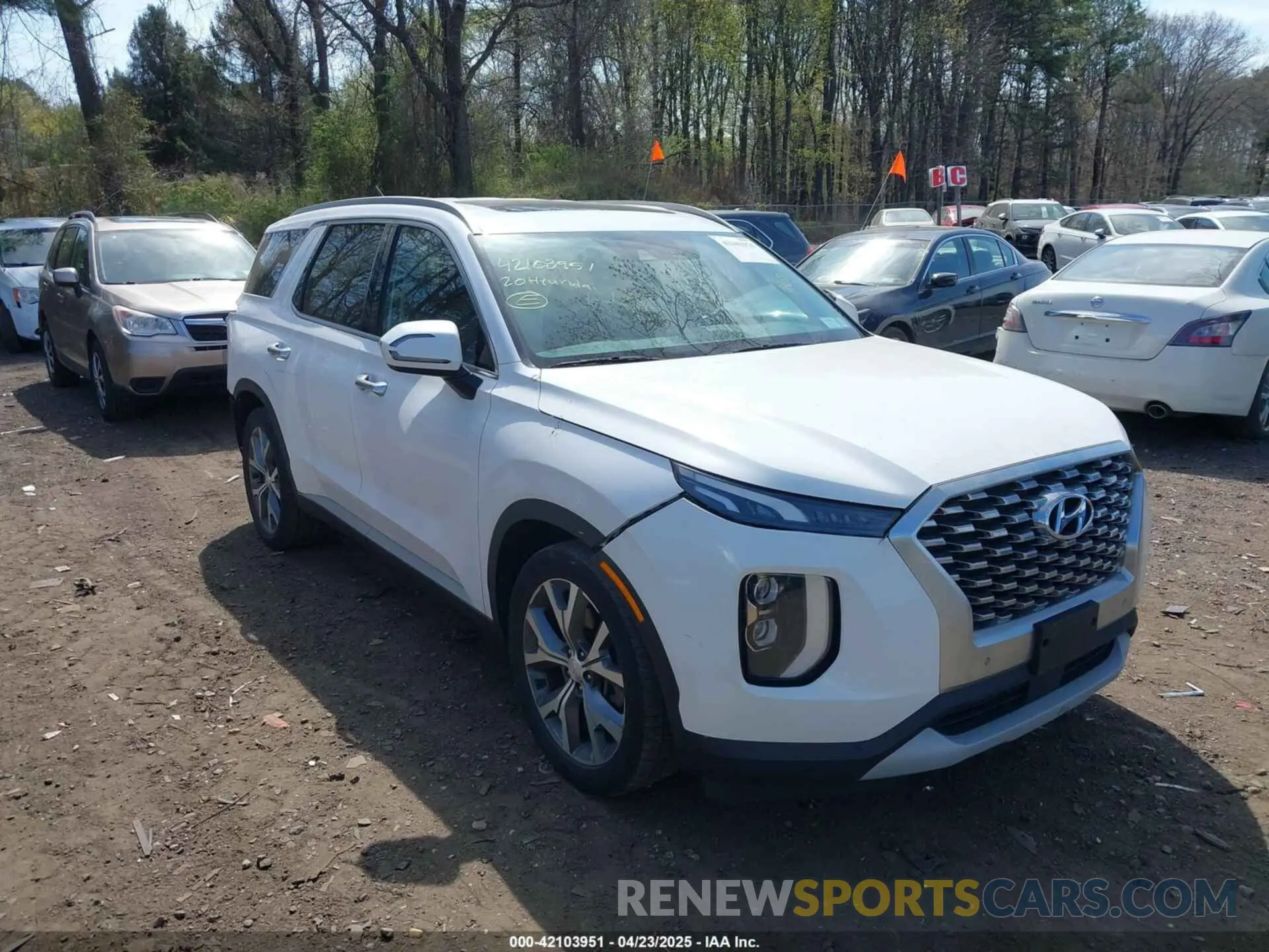 1 fotografías del automóvil dañado KM8R4DHE5LU066006 HYUNDAI PALISADE 2020