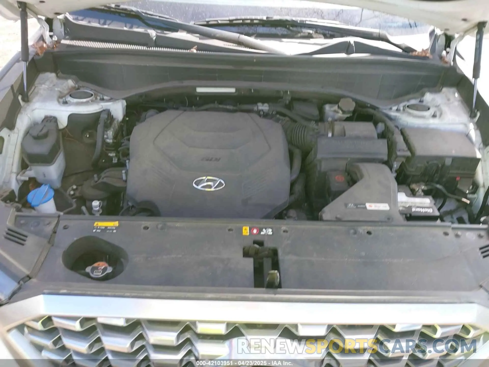 10 fotografías del automóvil dañado KM8R4DHE5LU066006 HYUNDAI PALISADE 2020