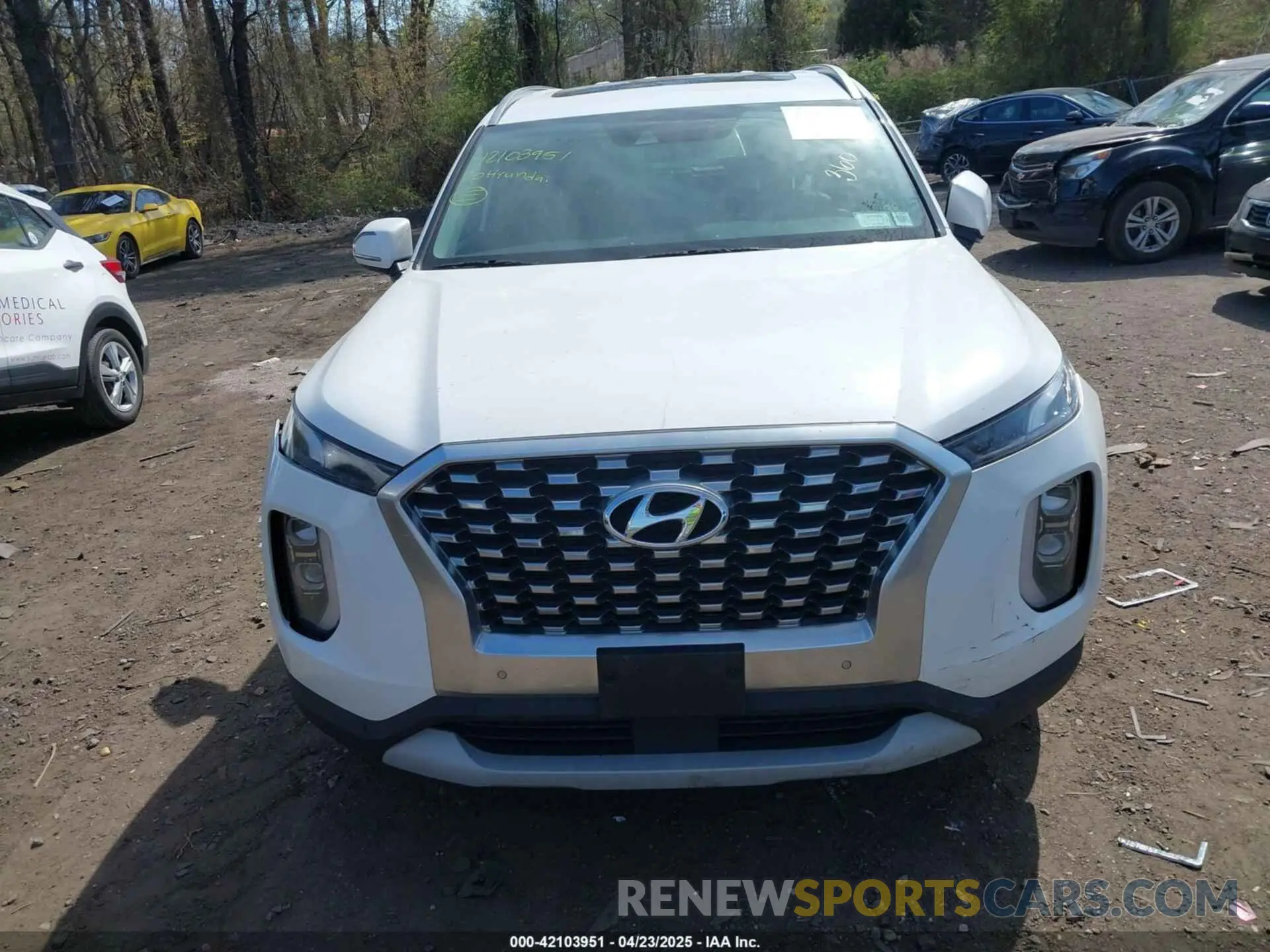 12 fotografías del automóvil dañado KM8R4DHE5LU066006 HYUNDAI PALISADE 2020