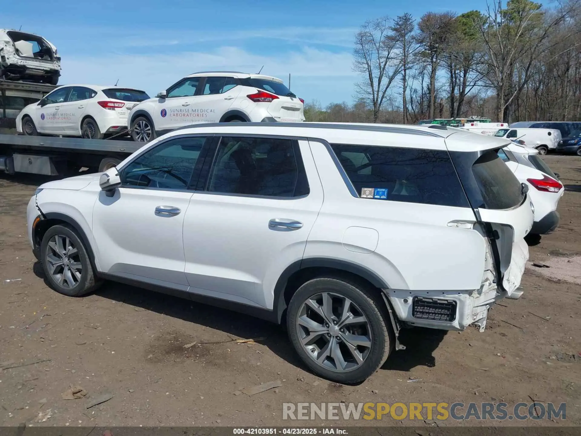 14 fotografías del automóvil dañado KM8R4DHE5LU066006 HYUNDAI PALISADE 2020