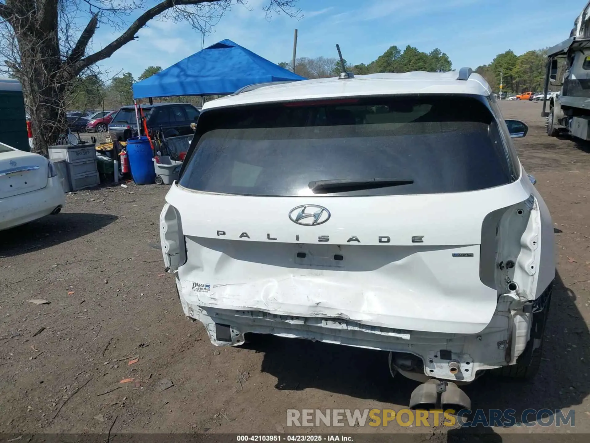16 fotografías del automóvil dañado KM8R4DHE5LU066006 HYUNDAI PALISADE 2020