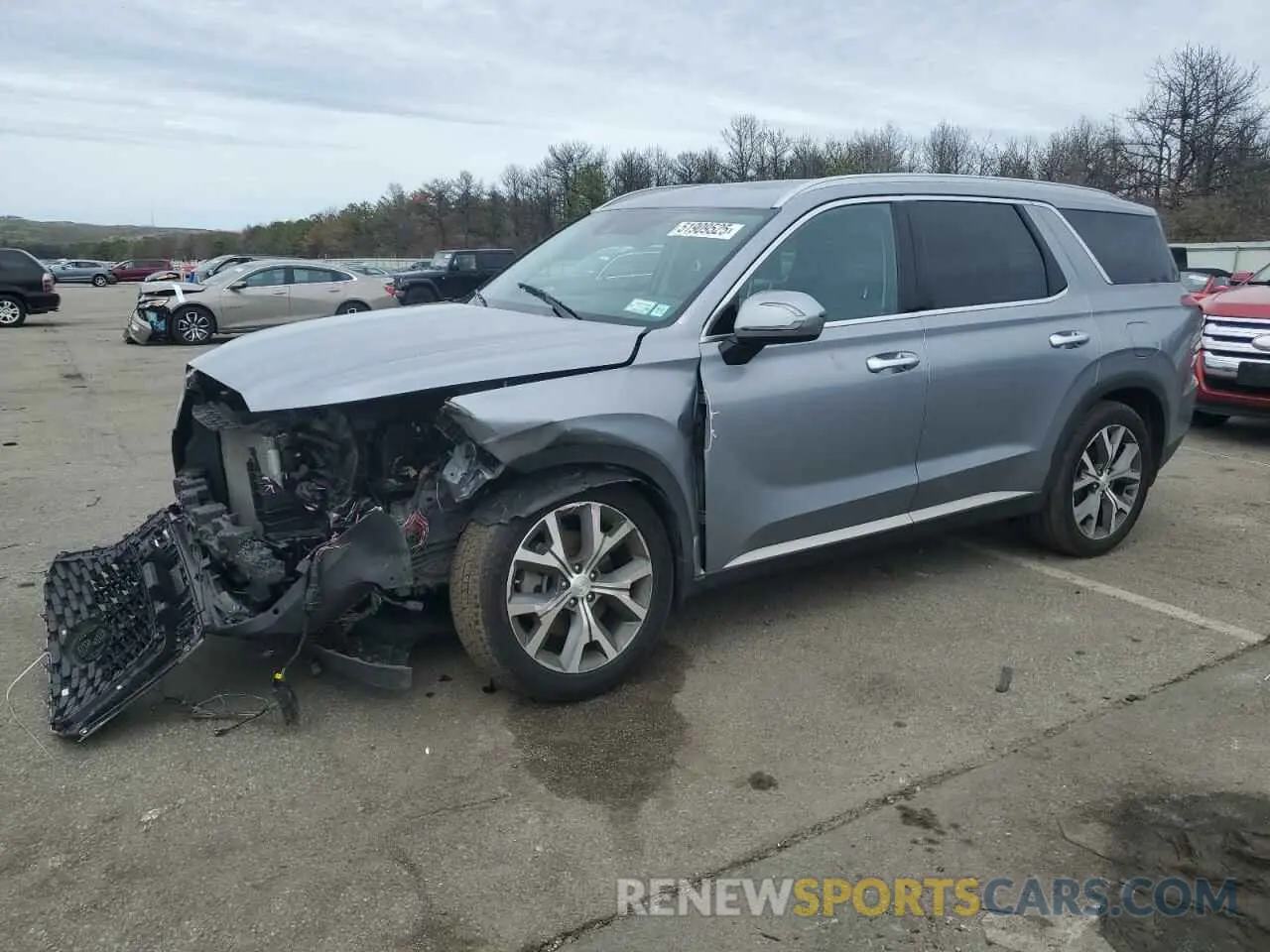 1 fotografías del automóvil dañado KM8R4DHE5LU104172 HYUNDAI PALISADE 2020