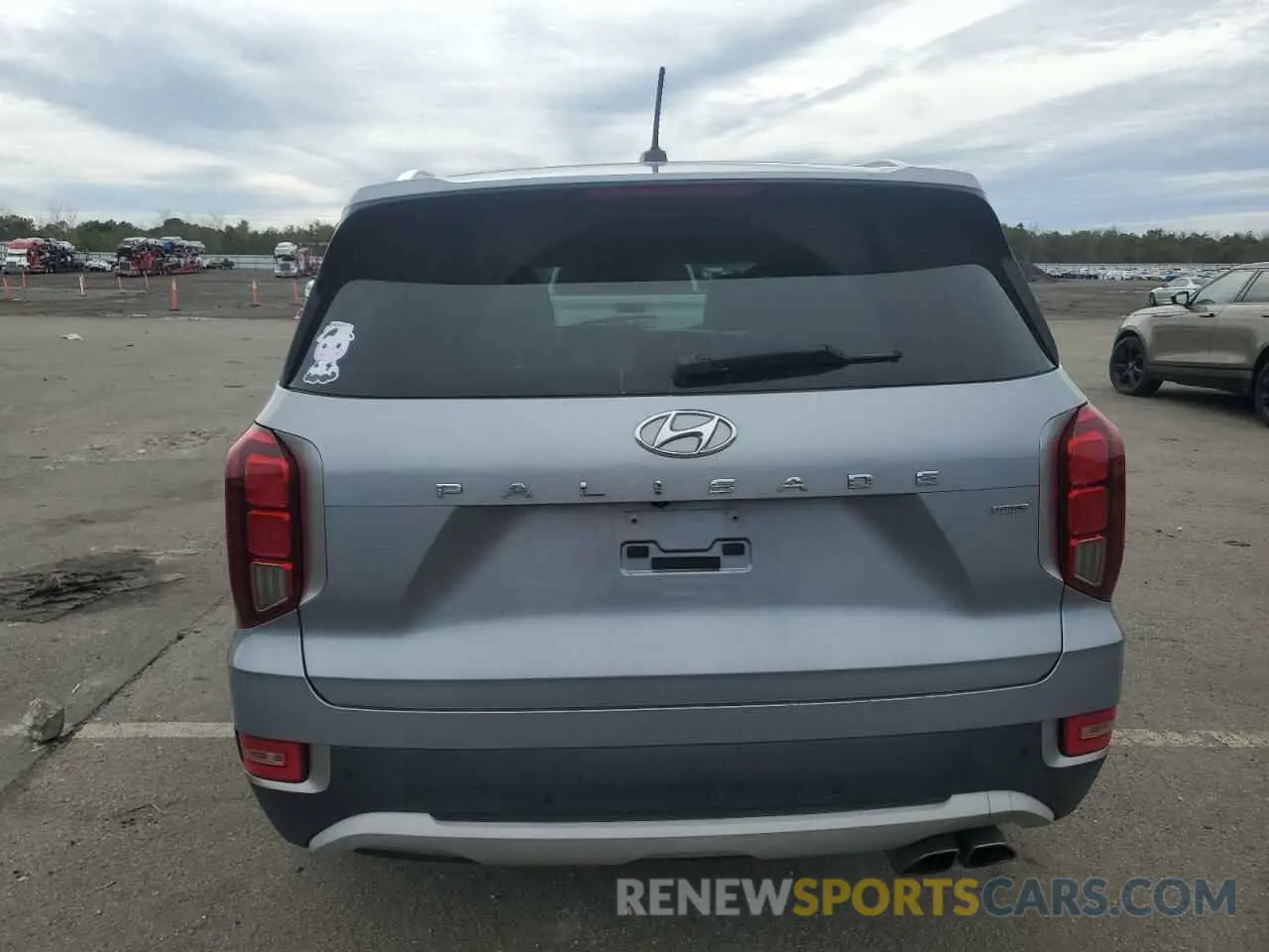 6 fotografías del automóvil dañado KM8R4DHE5LU104172 HYUNDAI PALISADE 2020