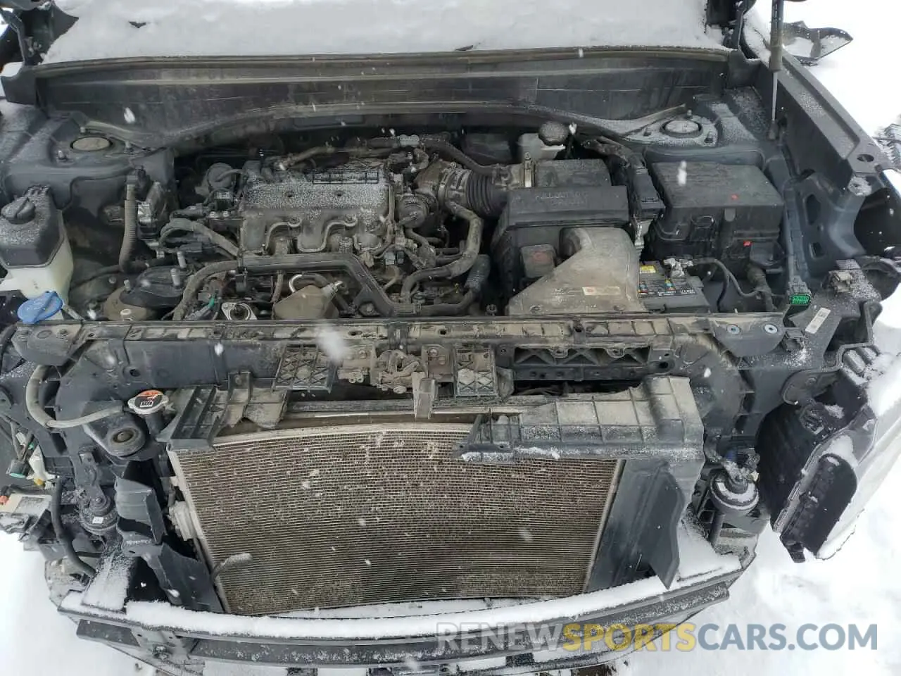 12 fotografías del automóvil dañado KM8R4DHE7LU054777 HYUNDAI PALISADE 2020