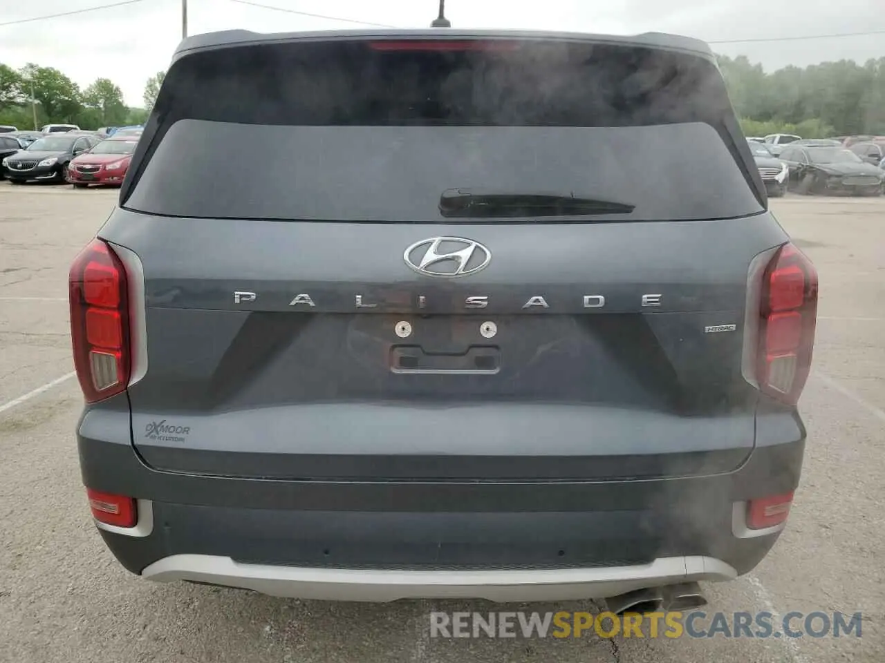 6 fotografías del automóvil dañado KM8R4DHE7LU169377 HYUNDAI PALISADE 2020