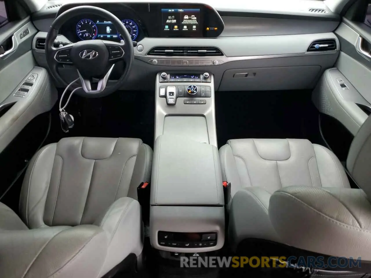 8 fotografías del automóvil dañado KM8R4DHE7LU169377 HYUNDAI PALISADE 2020