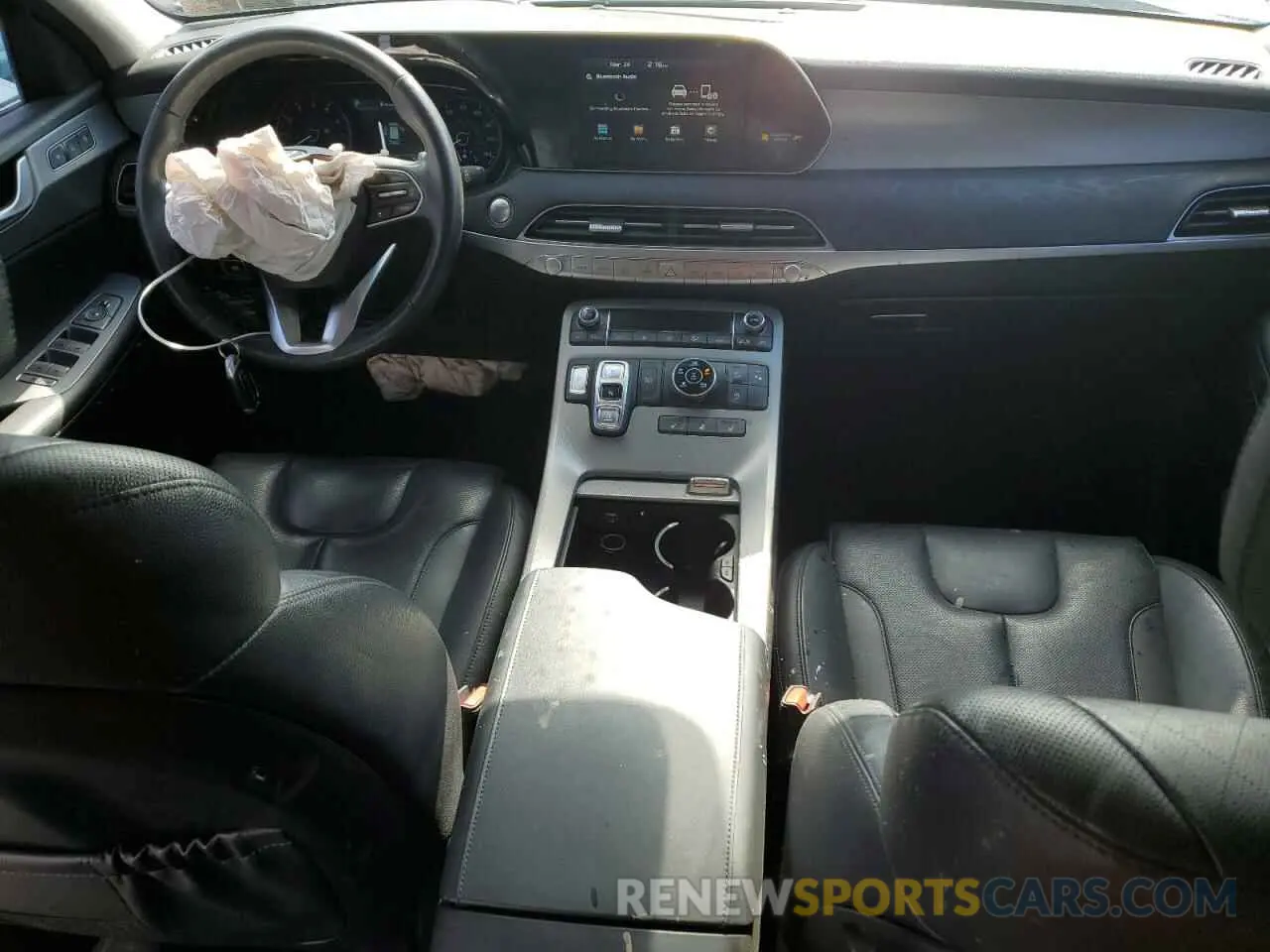 8 fotografías del automóvil dañado KM8R4DHE8LU162437 HYUNDAI PALISADE 2020