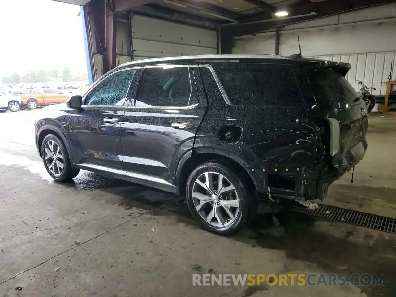 2 fotografías del automóvil dañado KM8R4DHEXLU075753 HYUNDAI PALISADE 2020