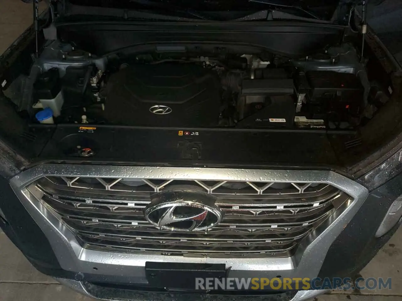 13 fotografías del automóvil dañado KM8R54HE0LU038515 HYUNDAI PALISADE 2020
