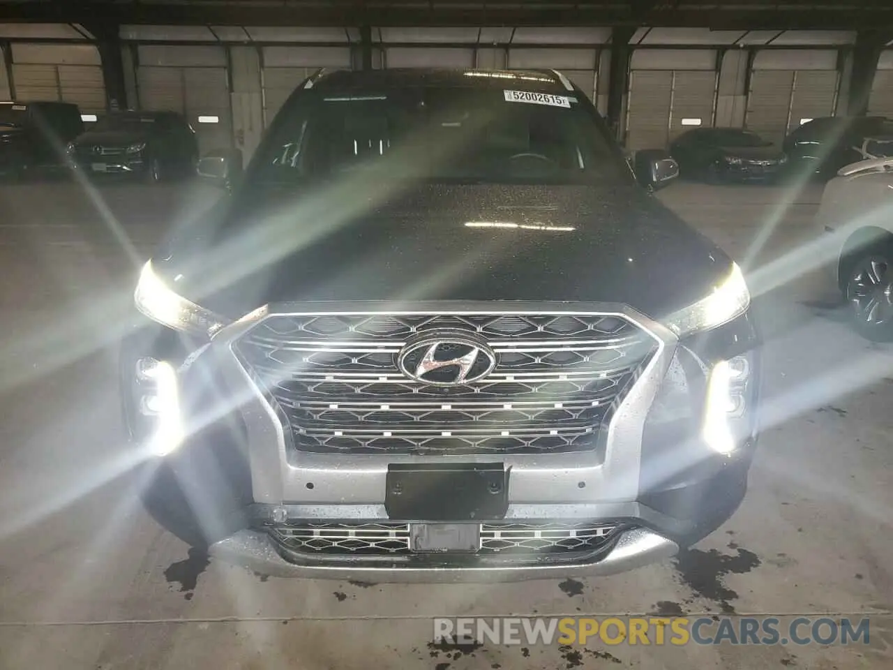5 fotografías del automóvil dañado KM8R54HE0LU038515 HYUNDAI PALISADE 2020