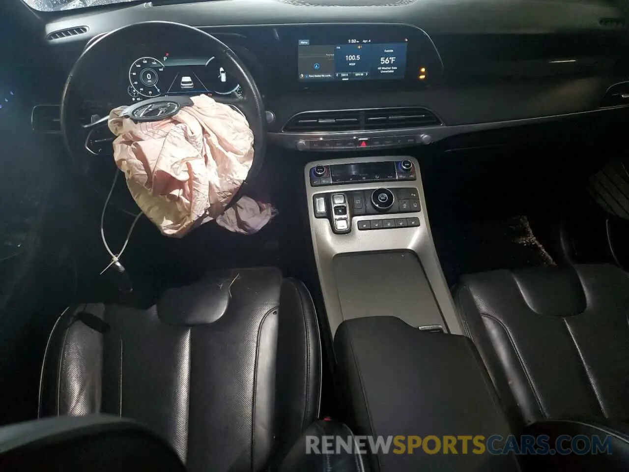 8 fotografías del automóvil dañado KM8R54HE0LU038515 HYUNDAI PALISADE 2020