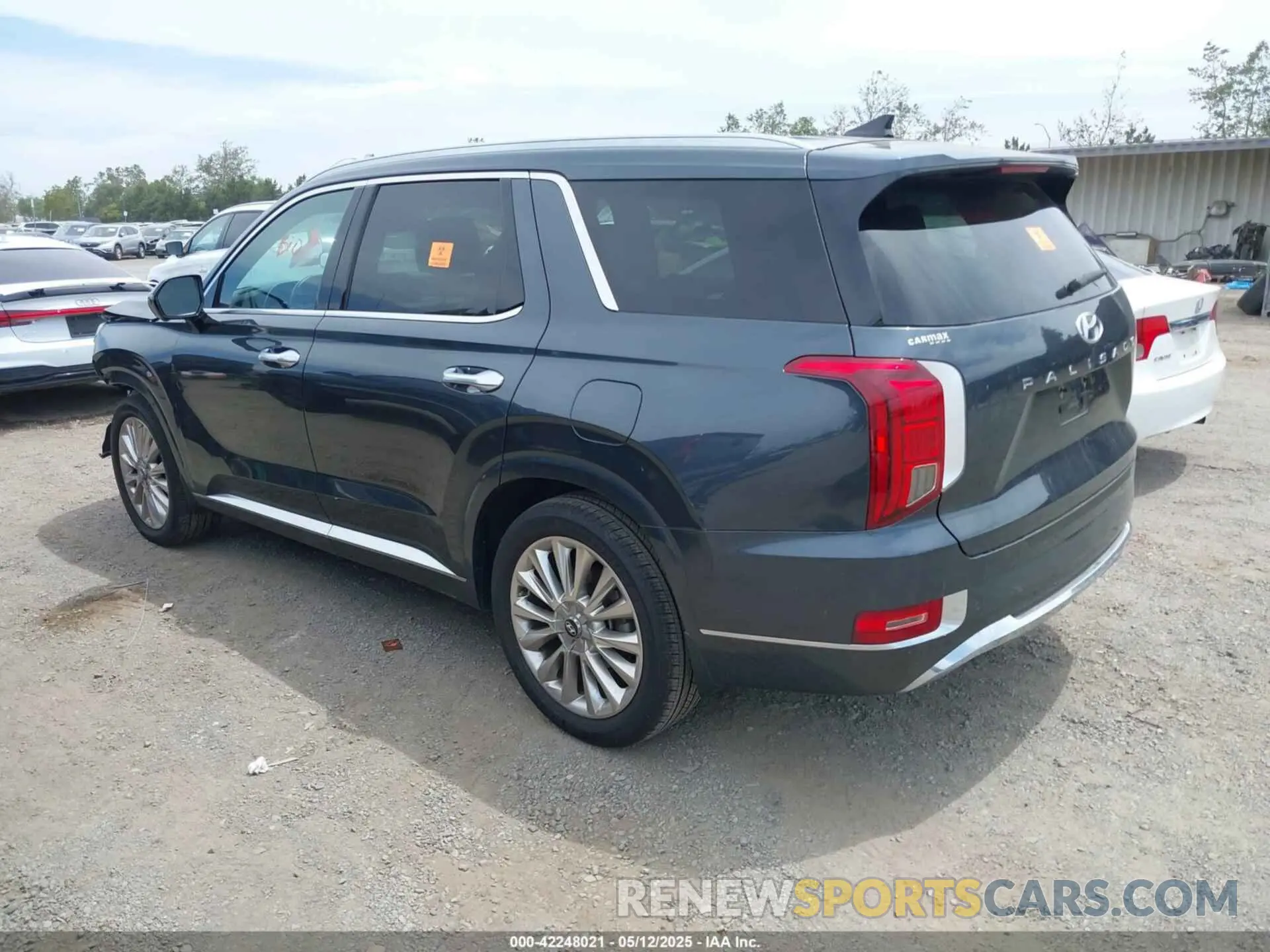 3 fotografías del automóvil dañado KM8R54HE0LU081607 HYUNDAI PALISADE 2020