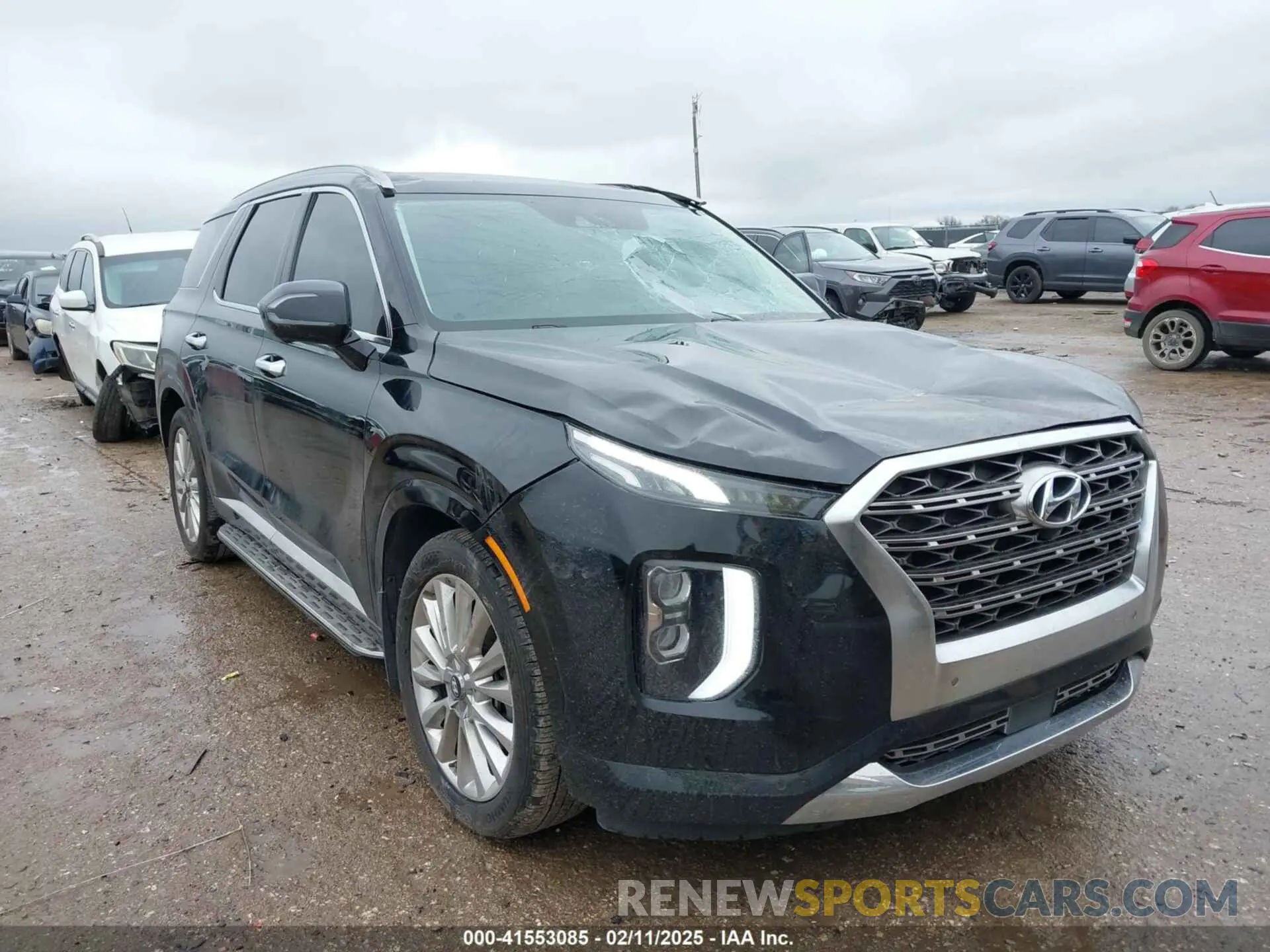 1 fotografías del automóvil dañado KM8R54HE1LU044341 HYUNDAI PALISADE 2020