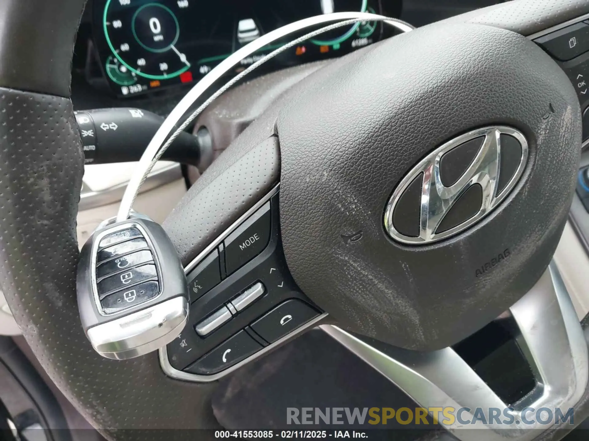 11 fotografías del automóvil dañado KM8R54HE1LU044341 HYUNDAI PALISADE 2020