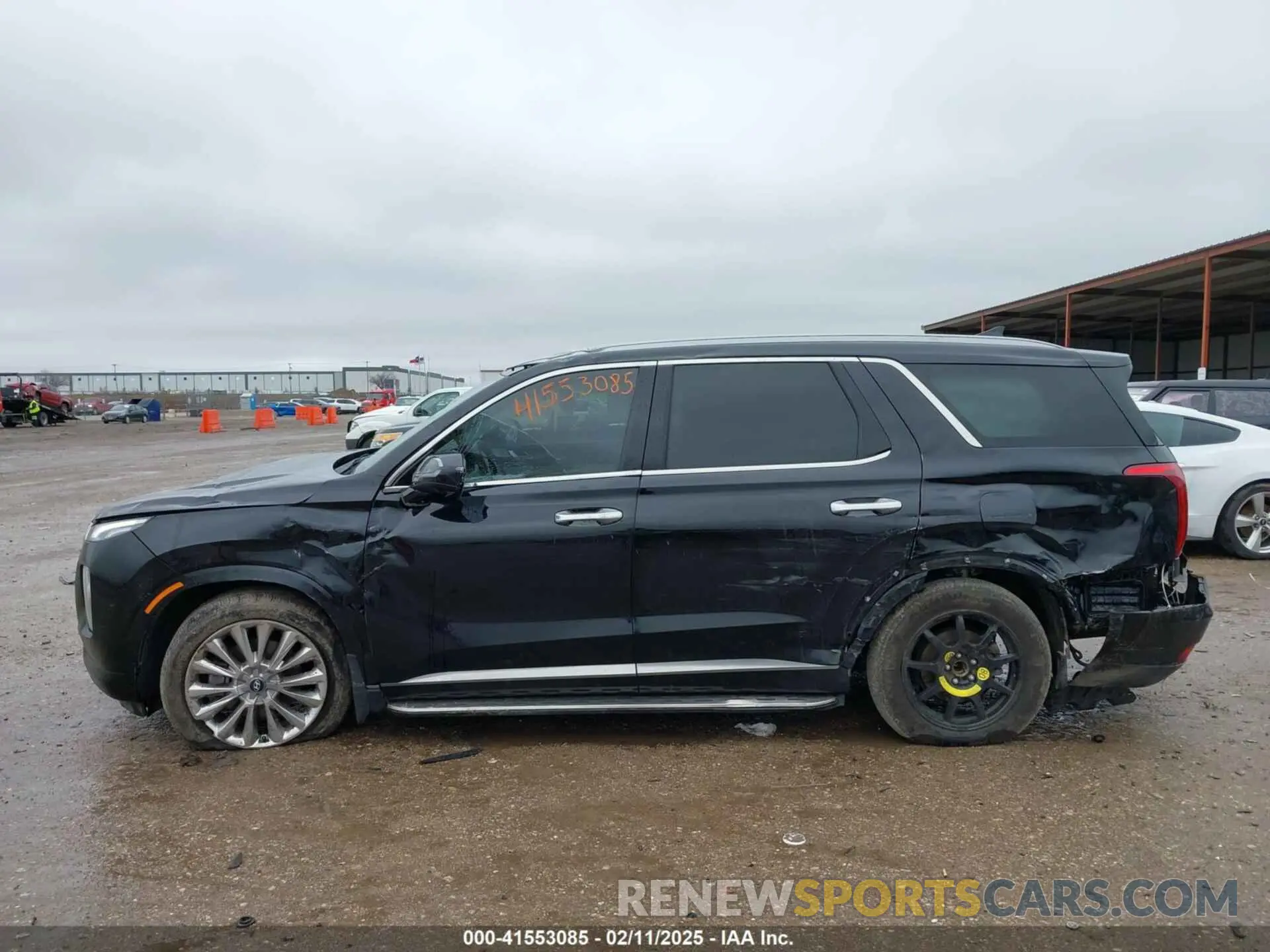 15 fotografías del automóvil dañado KM8R54HE1LU044341 HYUNDAI PALISADE 2020