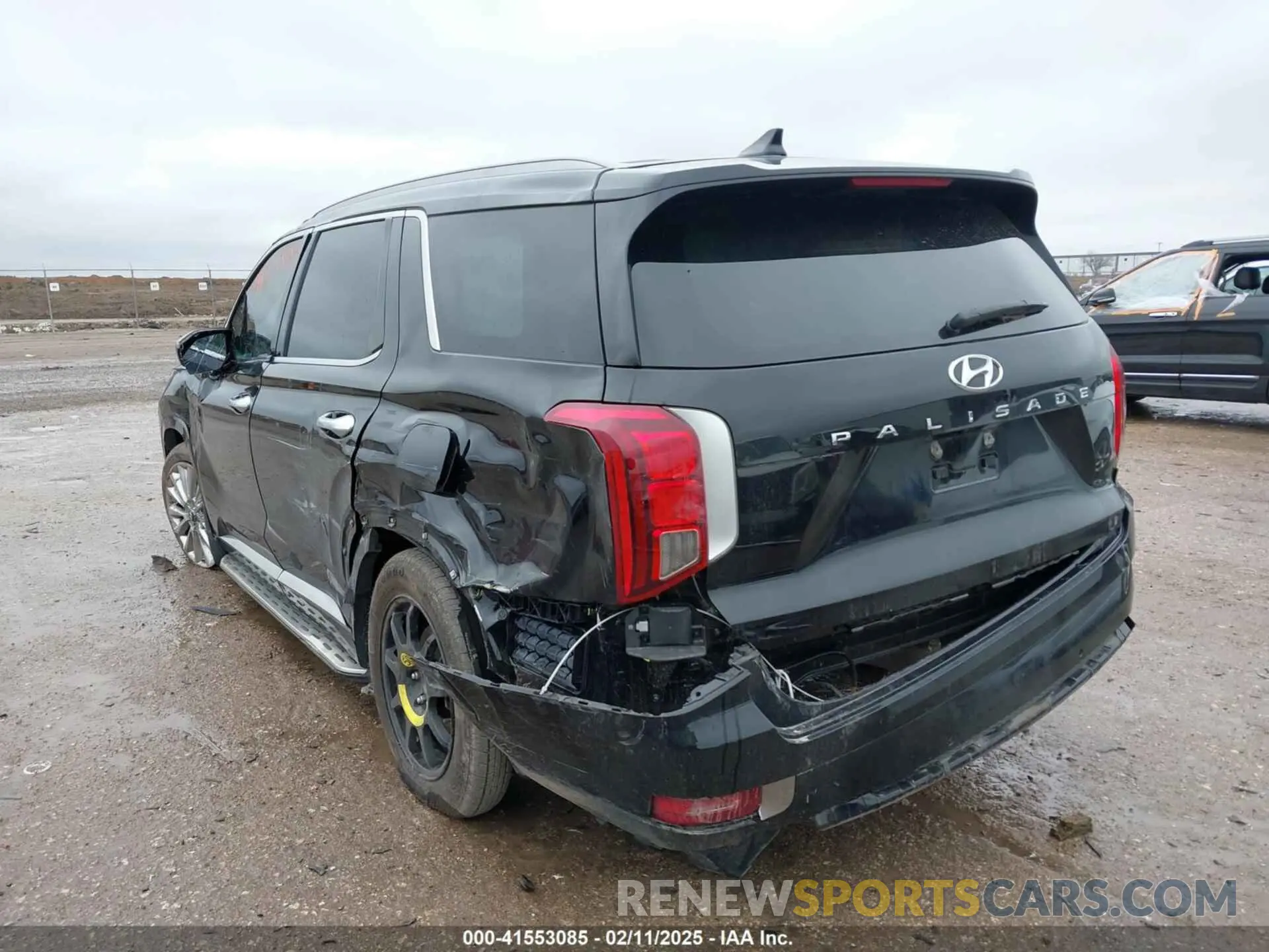 3 fotografías del automóvil dañado KM8R54HE1LU044341 HYUNDAI PALISADE 2020