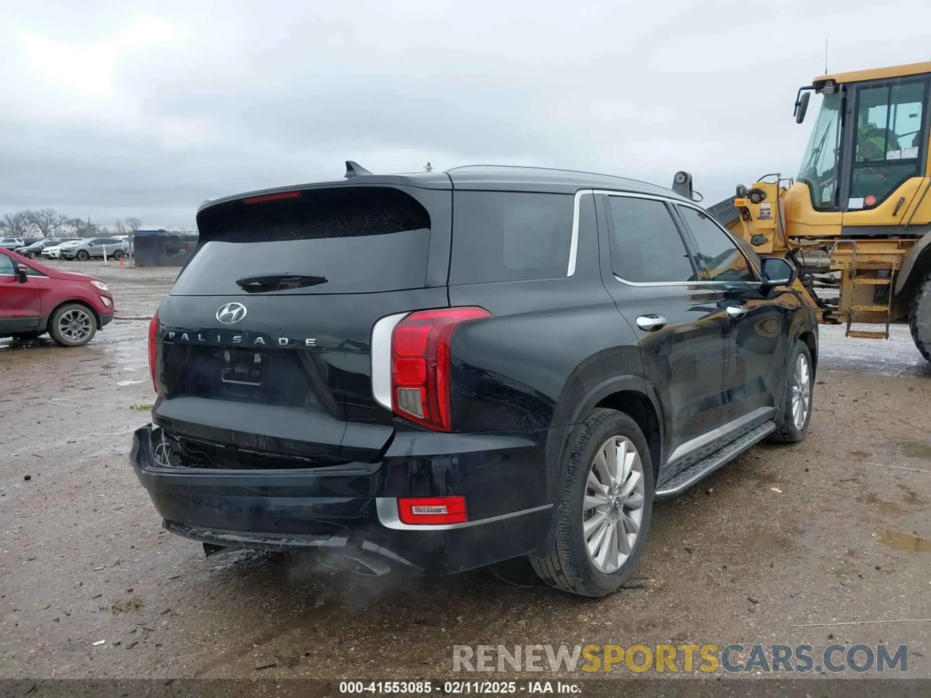 4 fotografías del automóvil dañado KM8R54HE1LU044341 HYUNDAI PALISADE 2020