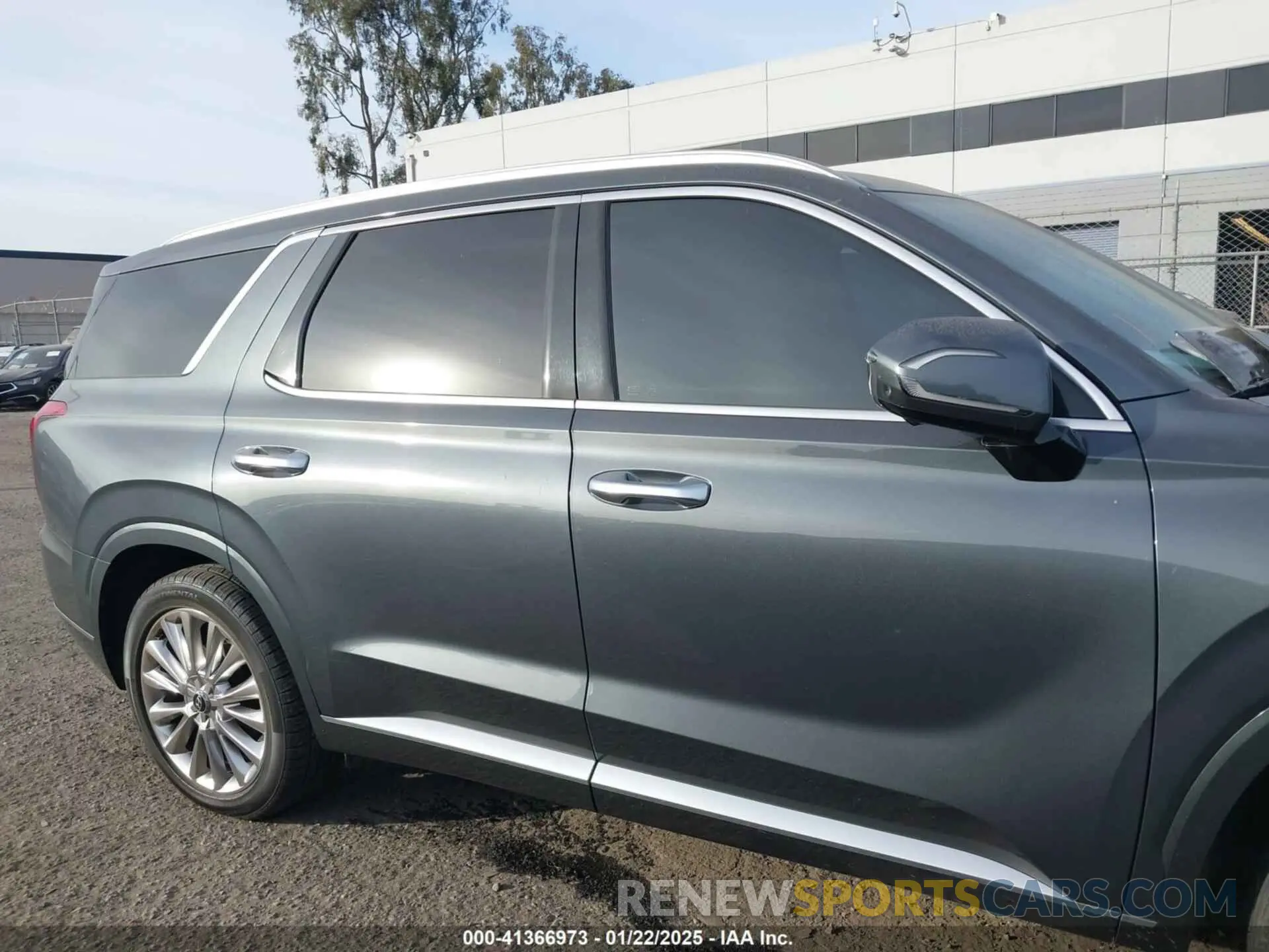 14 fotografías del automóvil dañado KM8R54HE2LU146893 HYUNDAI PALISADE 2020