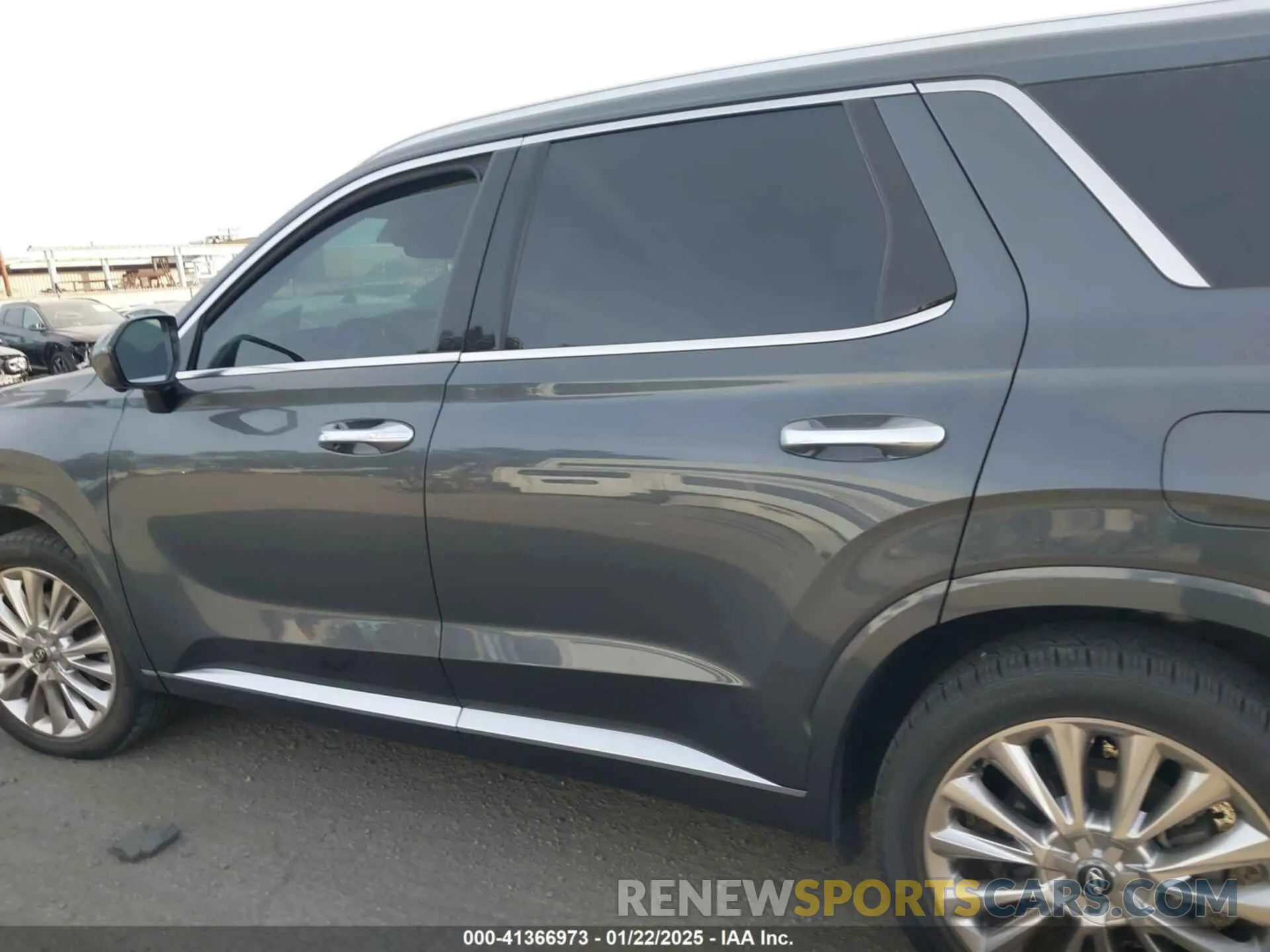 15 fotografías del automóvil dañado KM8R54HE2LU146893 HYUNDAI PALISADE 2020