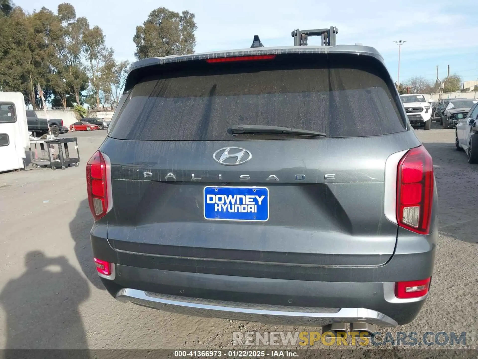 17 fotografías del automóvil dañado KM8R54HE2LU146893 HYUNDAI PALISADE 2020