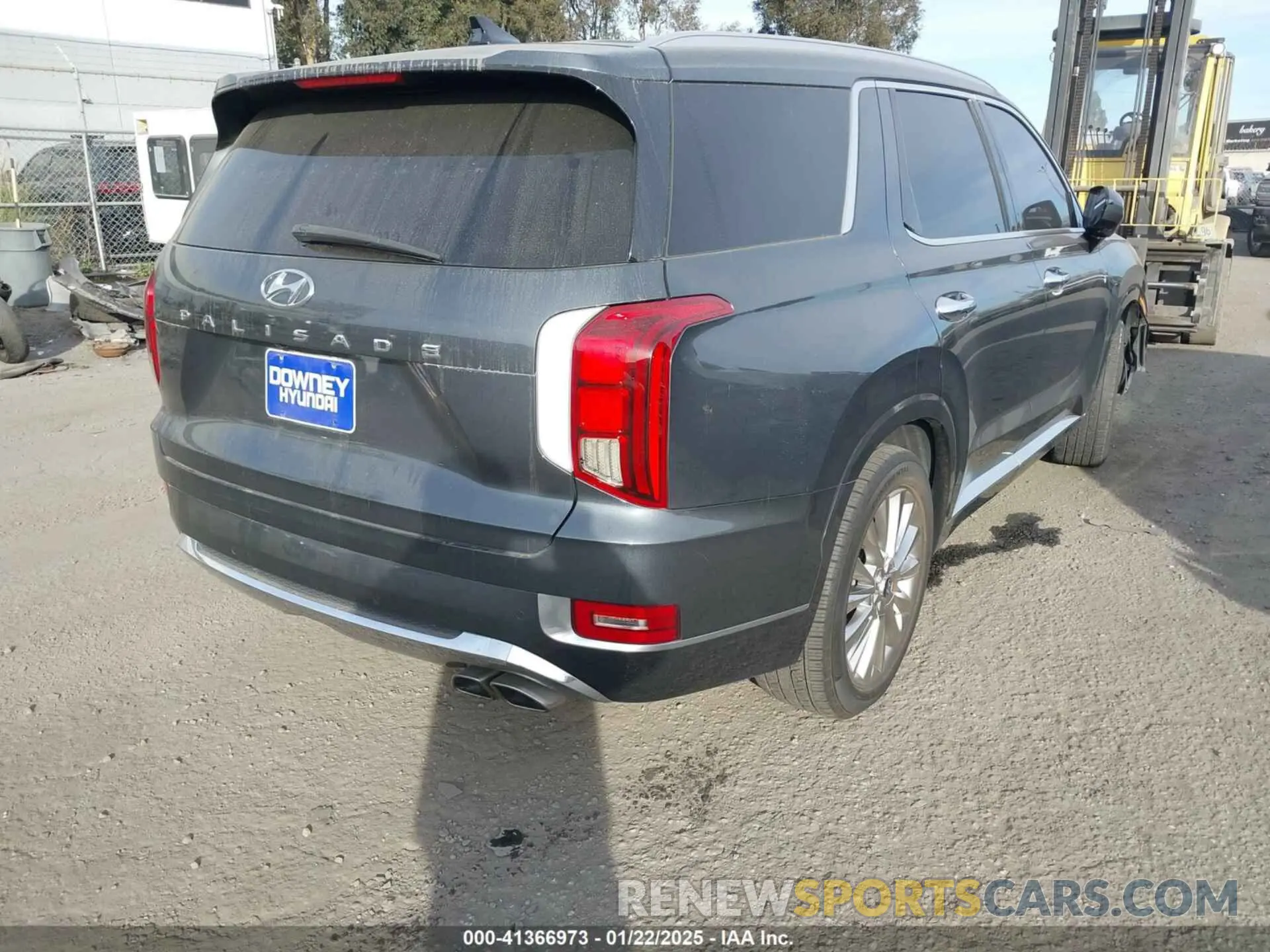 4 fotografías del automóvil dañado KM8R54HE2LU146893 HYUNDAI PALISADE 2020