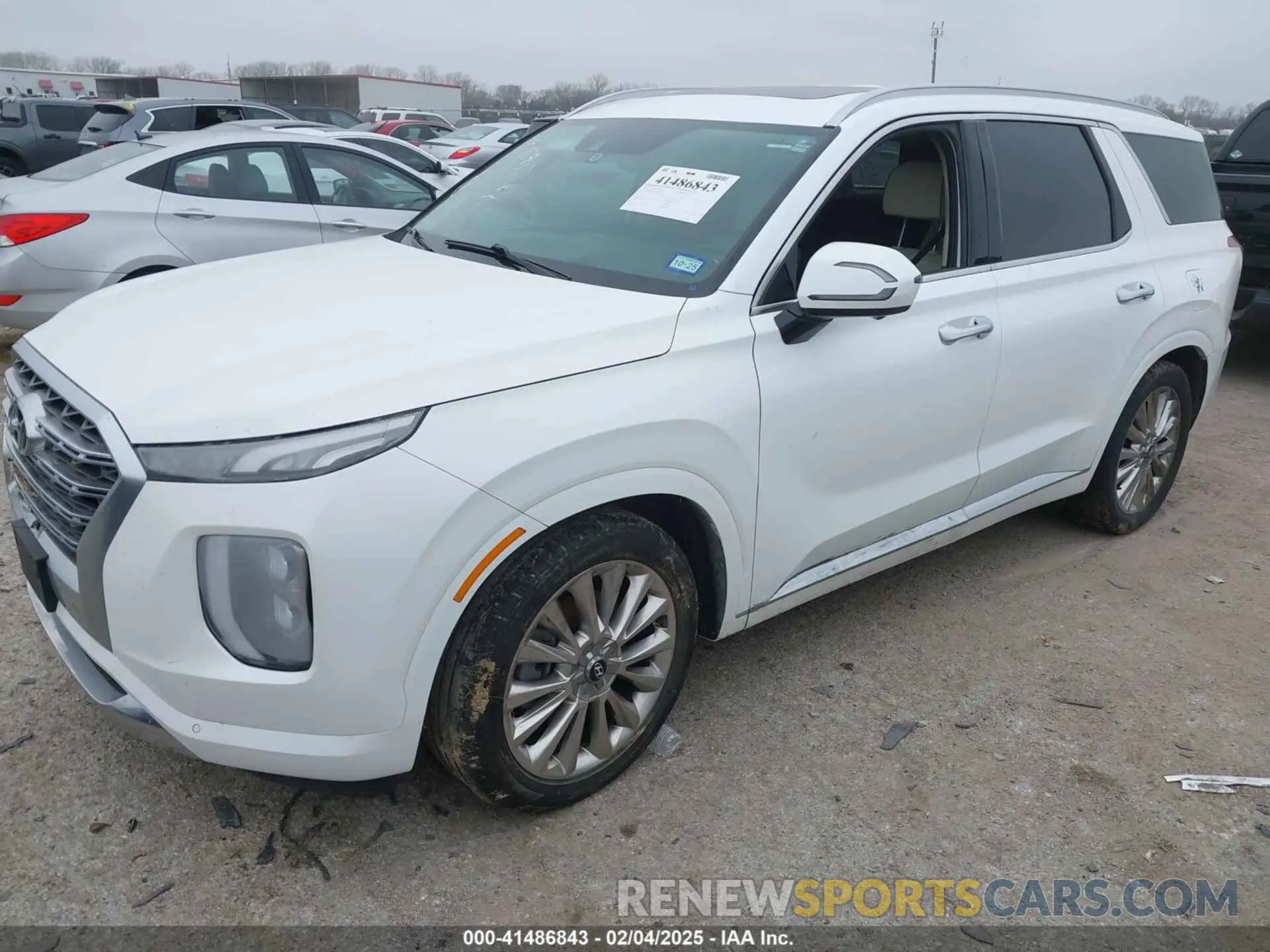 2 fotografías del automóvil dañado KM8R54HE3LU088065 HYUNDAI PALISADE 2020