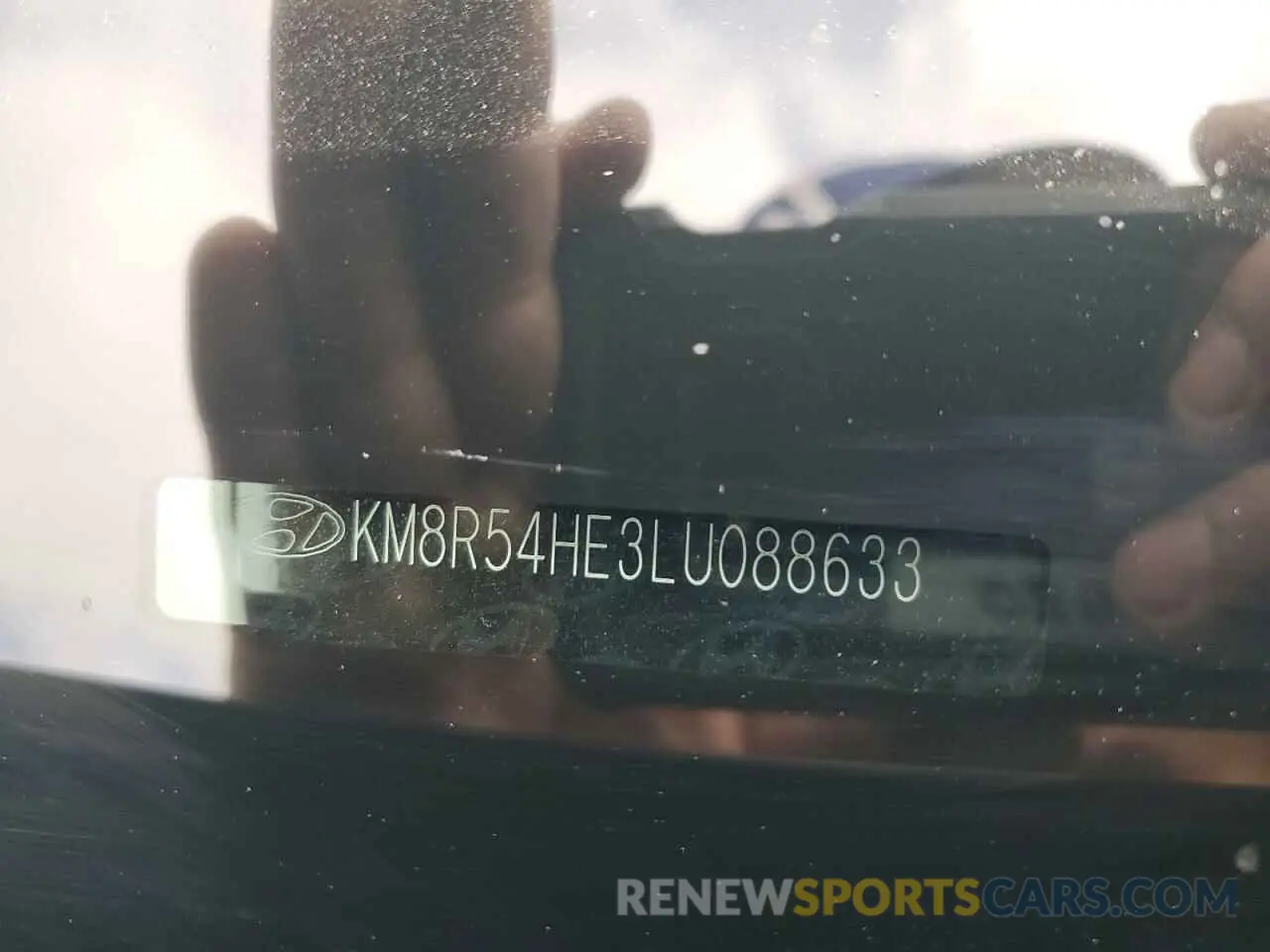 14 fotografías del automóvil dañado KM8R54HE3LU088633 HYUNDAI PALISADE 2020