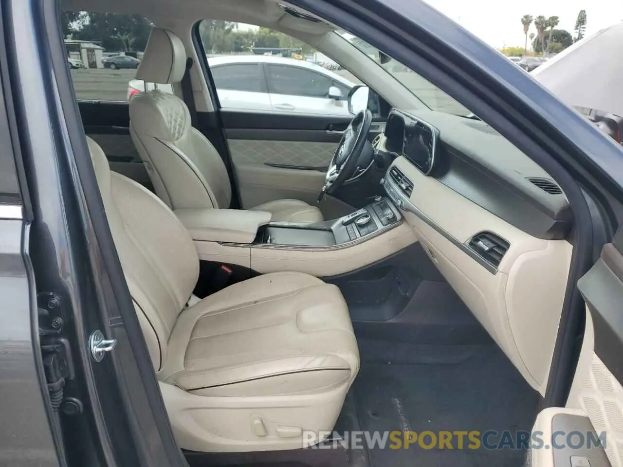 7 fotografías del automóvil dañado KM8R54HE3LU088633 HYUNDAI PALISADE 2020