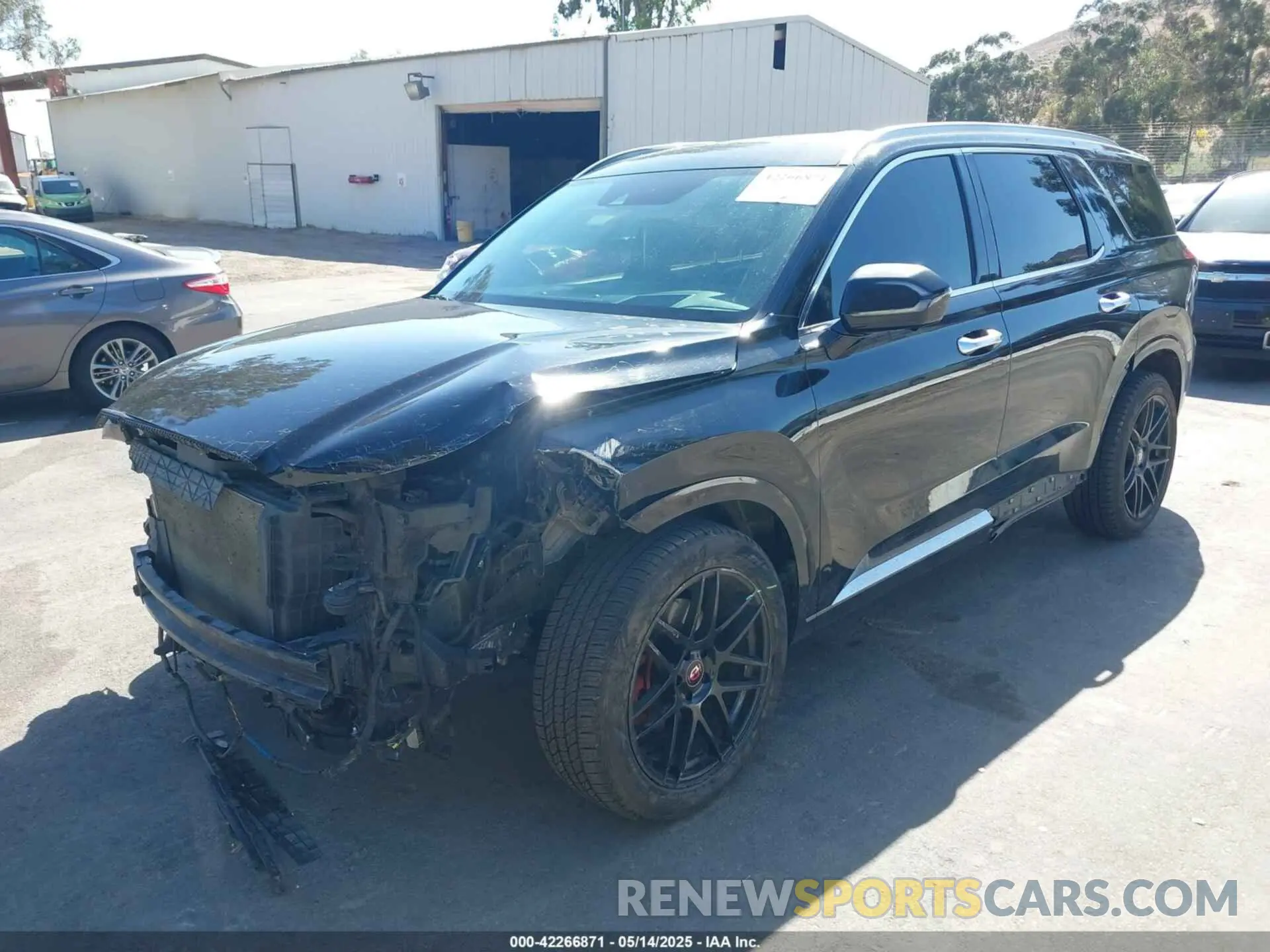 2 fotografías del automóvil dañado KM8R54HE3LU094349 HYUNDAI PALISADE 2020
