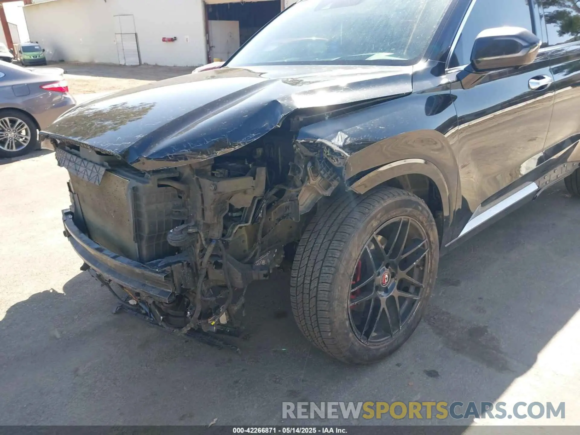 6 fotografías del automóvil dañado KM8R54HE3LU094349 HYUNDAI PALISADE 2020